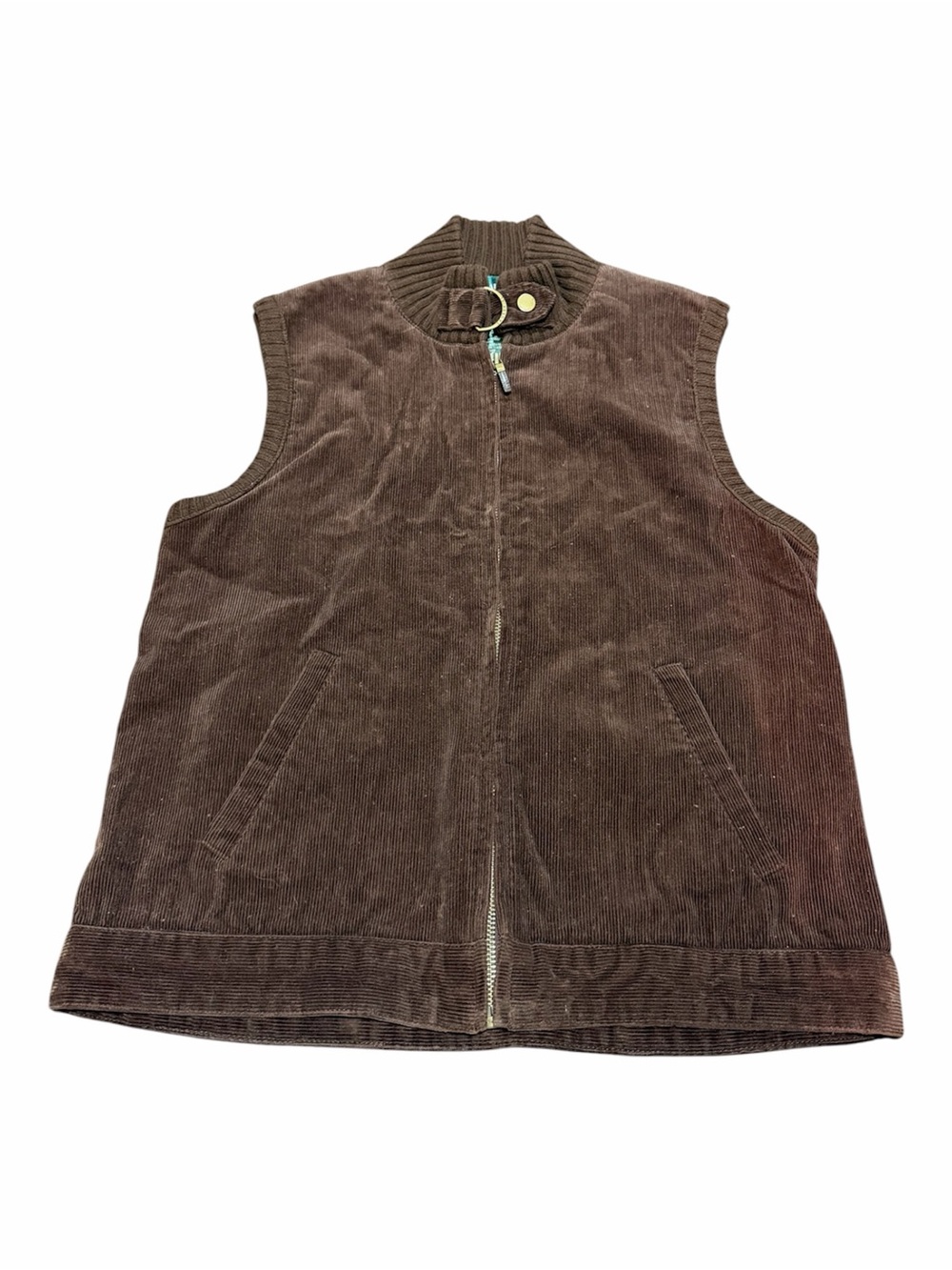 Lauren Ralph Lauren Brown Corduroy Vest size Medium